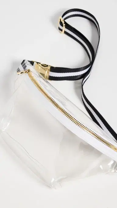 Stoney Clover Lane Stadium Clear Fanny Pack Noir/White One Size | Thumbnail 5 Stoney Clover Lane Stadium Clear Fanny Pack Noir/White One Size | Thumbnail 5