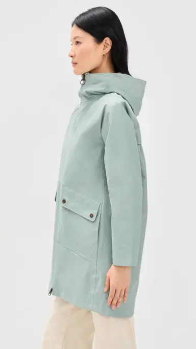 Barbour Heron Jacket Blue Sage/Gardenia | Thumbnail 4