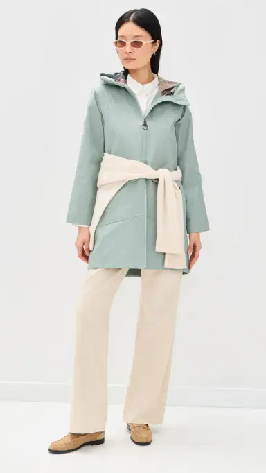 Barbour Heron Jacket Blue Sage/Gardenia | Thumbnail 5