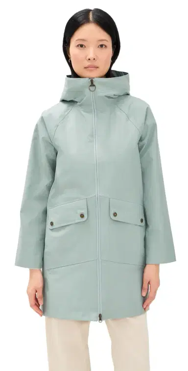 Barbour Heron Jacket Blue Sage/Gardenia | Thumbnail 1