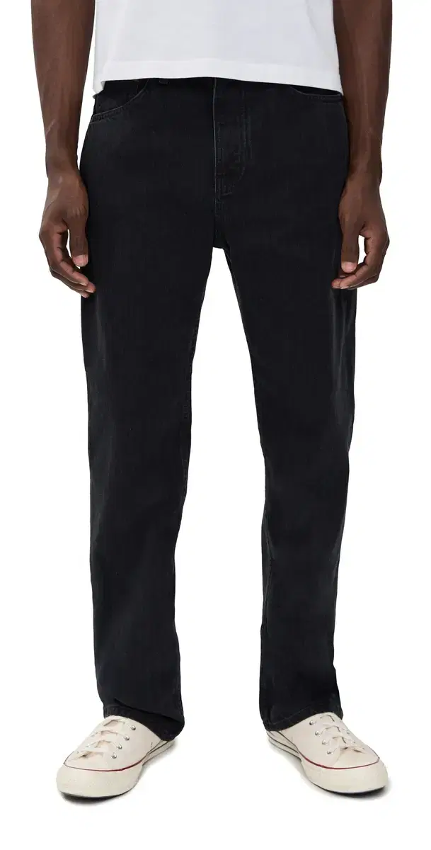 Nudie Jeans Tuff Tony Loose Fit Jeans Black Vintage