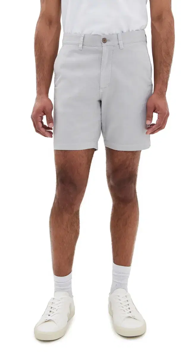 Essential Chino Shorts 7 Rain Cloud