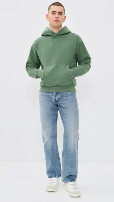 Madewell New Mccarren Hoodie Botanical Green | Thumbnail 5 Madewell New Mccarren Hoodie Botanical Green | Thumbnail 5
