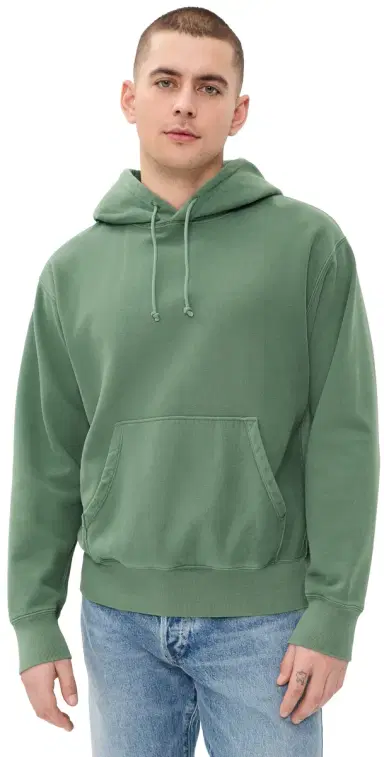 Madewell New Mccarren Hoodie Botanical Green | Thumbnail 1 Madewell New Mccarren Hoodie Botanical Green | Thumbnail 1