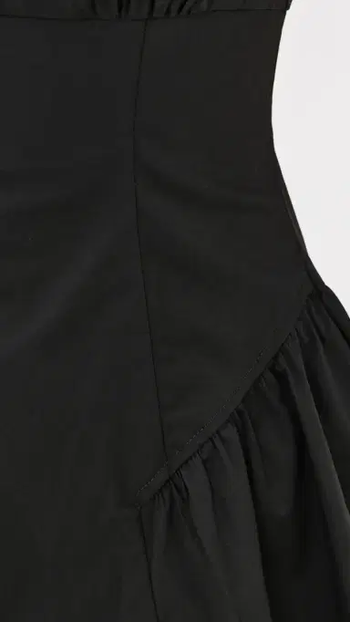 STAUD Gwen Mini Dress Black | Thumbnail 6