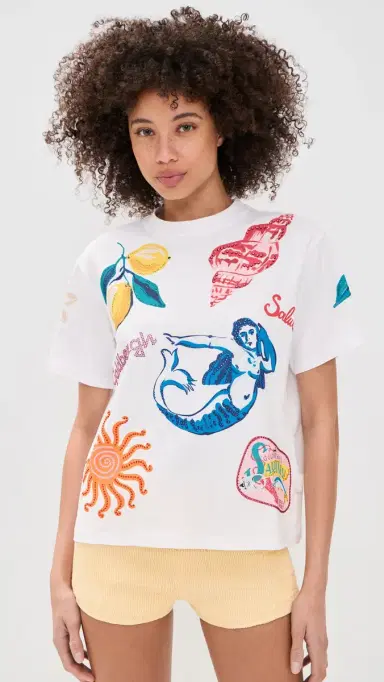 Goldbergh Medira Short Sleeve Tee White | Thumbnail 2 Goldbergh Medira Short Sleeve Tee White | Thumbnail 2