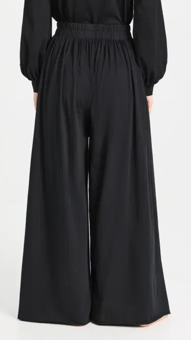Lunya Pima Wide Leg Pants Immersed Black | Thumbnail 3 Lunya Pima Wide Leg Pants Immersed Black | Thumbnail 3
