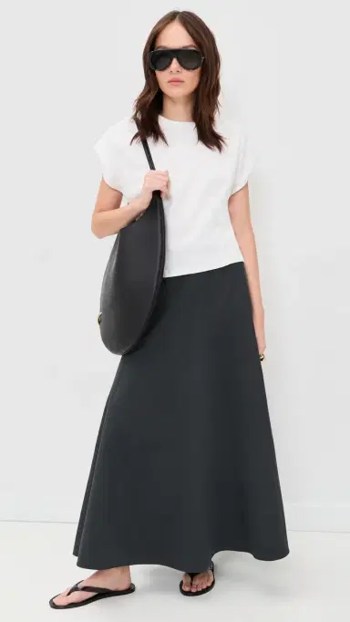 Proenza Schouler White Label Reeva Tee White | Thumbnail 5 Proenza Schouler White Label Reeva Tee White | Thumbnail 5