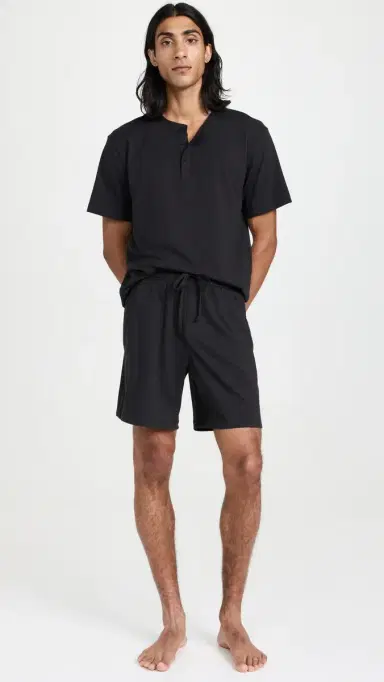 Lunya lumberknit Shorts Immersed Black | Thumbnail 5