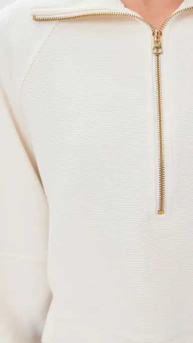 Varley Milano Half Zip Sweat | Thumbnail 6