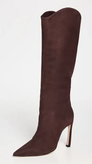 Schutz Maryana Sculpt Boots Dark Chocolate 8 | Thumbnail 2