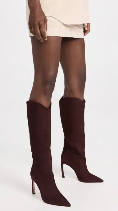 Schutz Maryana Sculpt Boots Dark Chocolate 8 | Thumbnail 3