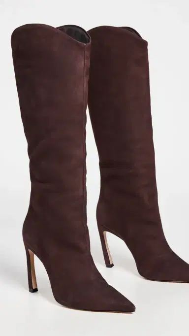 Schutz Maryana Sculpt Boots Dark Chocolate 8 | Thumbnail 5