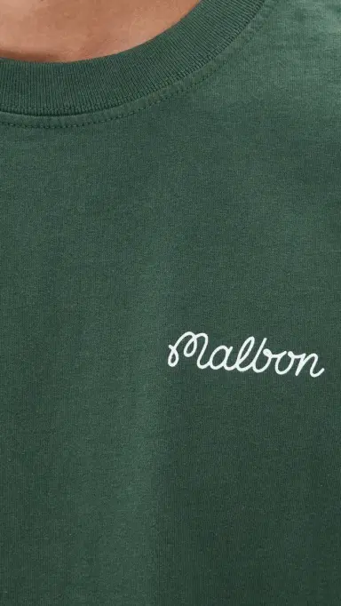 Malbon Bermuda Baldwin Tee Forest L | Thumbnail 6