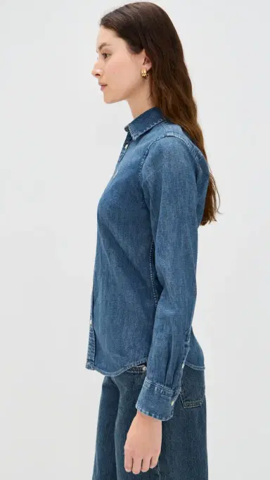 Polo Ralph Lauren Denim Long Sleeve Button Down Blue | Thumbnail 4 Polo Ralph Lauren Denim Long Sleeve Button Down Blue | Thumbnail 4
