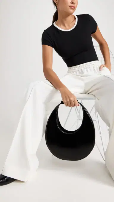 Staud Moon Tote Bag | Thumbnail 3 Staud Moon Tote Bag | Thumbnail 3