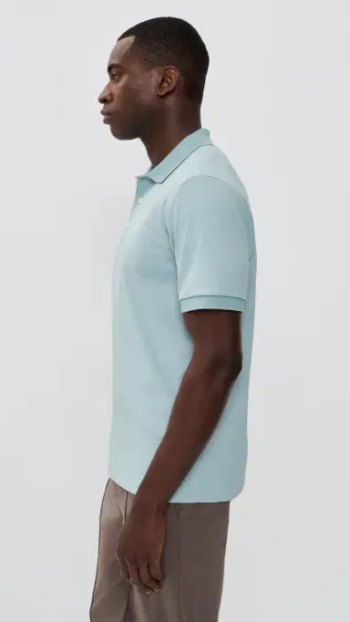 Theory Geo Polo Ocean Air Multi M | Thumbnail 4 Theory Geo Polo Ocean Air Multi M | Thumbnail 4