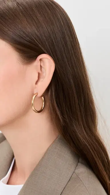 Jennifer Fisher Lilly Mini Hoops | Thumbnail 3 Jennifer Fisher Lilly Mini Hoops | Thumbnail 3
