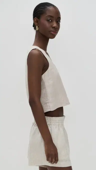 RAILS Akira Top Heathered Flax M | Thumbnail 4