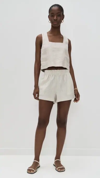 RAILS Akira Top Heathered Flax M | Thumbnail 5