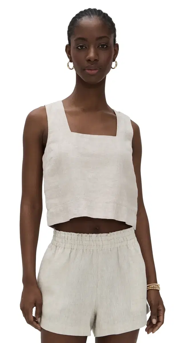 RAILS Akira Top Heathered Flax