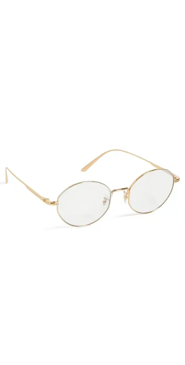 Oliver Peoples Eyewear x Khaite 1994C Glasses Gold/Clear Blue Light Filter One Size