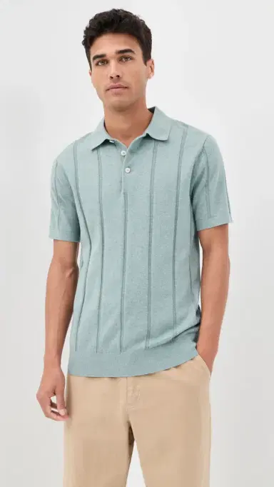Barbour Wellburn Knitted Polo Shirt | Thumbnail 2 Barbour Wellburn Knitted Polo Shirt | Thumbnail 2