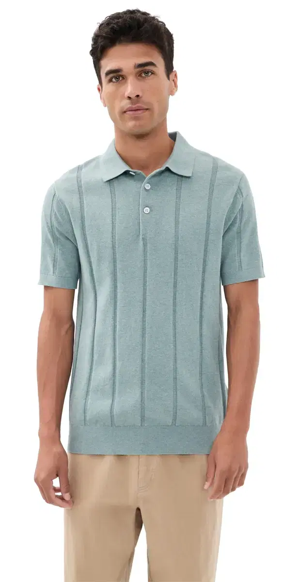 Wellburn Knitted Polo Shirt