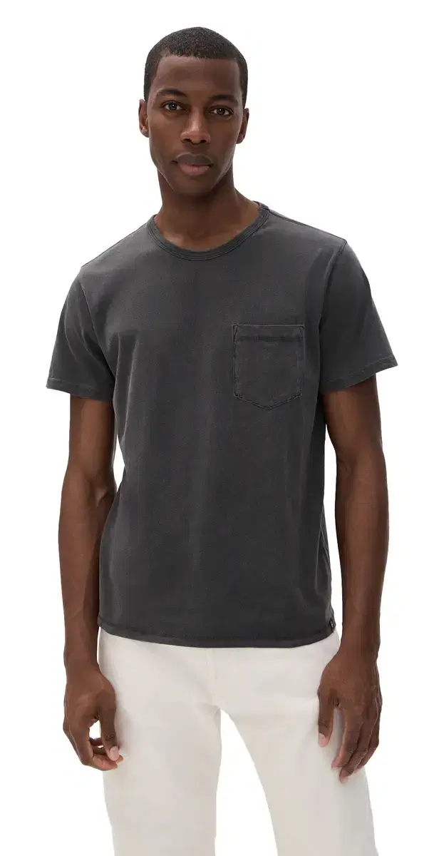 AG Nick Pocket Tee Heritage Black