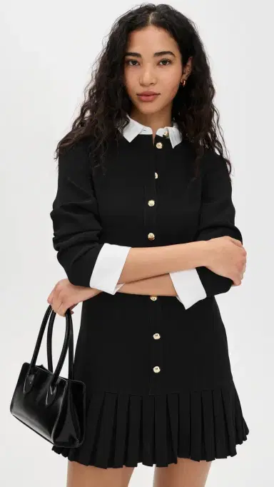 Cinq à Sept Lucilla Dress Black/ | Thumbnail 2