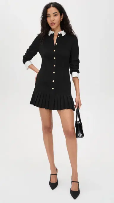 Cinq à Sept Lucilla Dress Black/ | Thumbnail 5