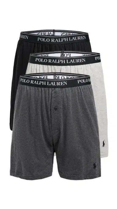 Polo Ralph Lauren Underwear Classic Fit Knit Boxers 3 Pack Andover/Madison/Polo Black L | Thumbnail 6 Polo Ralph Lauren Underwear Classic Fit Knit Boxers 3 Pack Andover/Madison/Polo Black L | Thumbnail 6