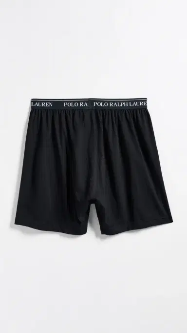 Polo Ralph Lauren Underwear Classic Fit Knit Boxers 3 Pack Polo Black L | Thumbnail 3 Polo Ralph Lauren Underwear Classic Fit Knit Boxers 3 Pack Polo Black L | Thumbnail 3