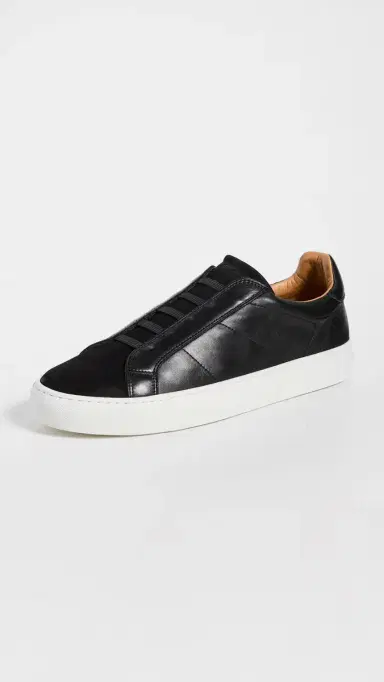 GREATS Royale 2.0 Leather Slip-on Sneakers Black 9 | Thumbnail 2