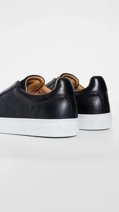 GREATS Royale 2.0 Leather Slip-on Sneakers Black 9 | Thumbnail 3