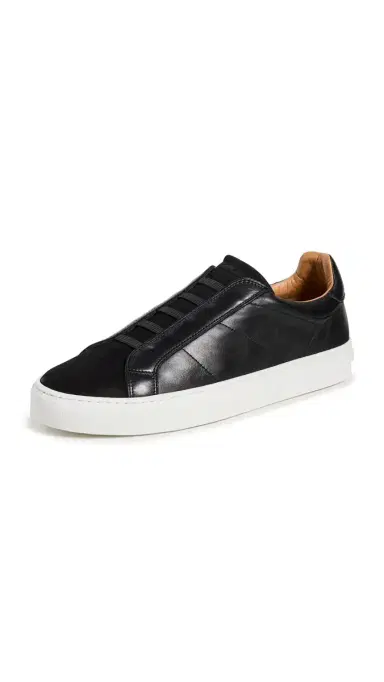 GREATS Royale 2.0 Leather Slip-on Sneakers Black 9 | Thumbnail 6