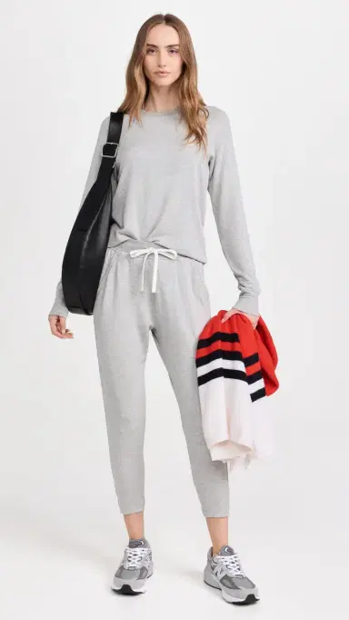 Splits59 Warm Up Pullover Heather Grey S | Thumbnail 5 Splits59 Warm Up Pullover Heather Grey S | Thumbnail 5