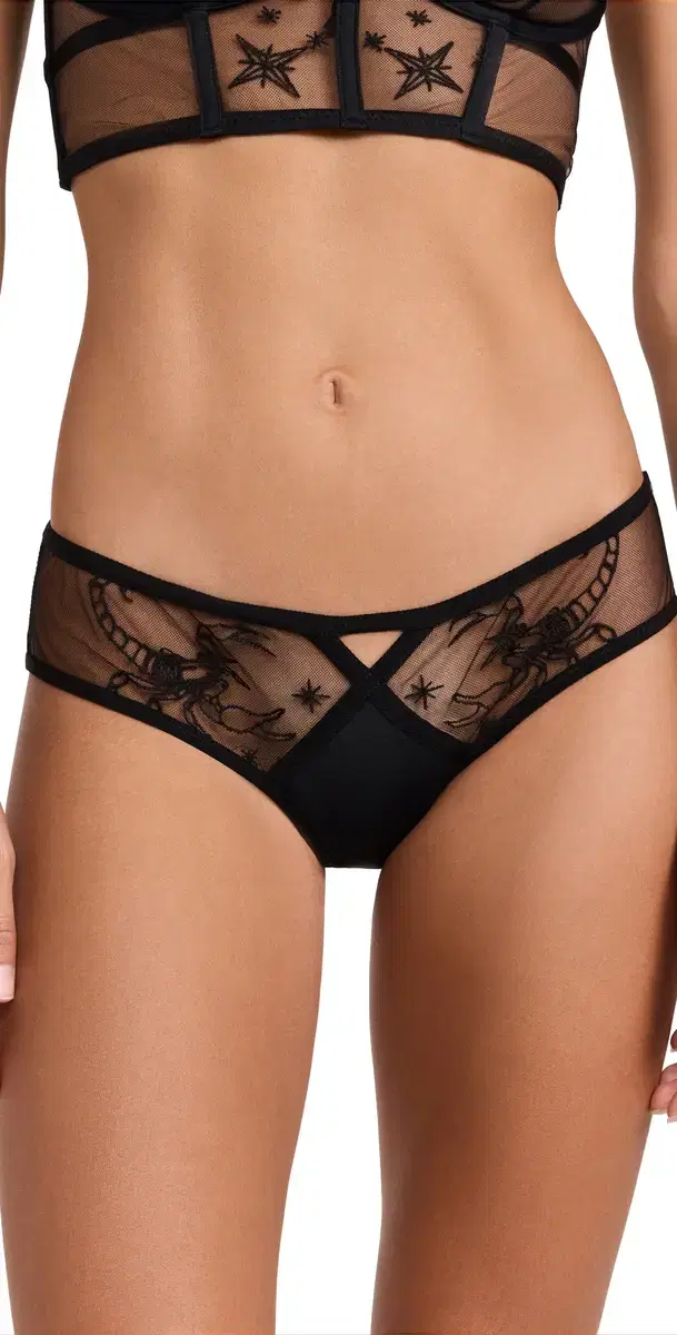 Scorpio Bikini Panties Black