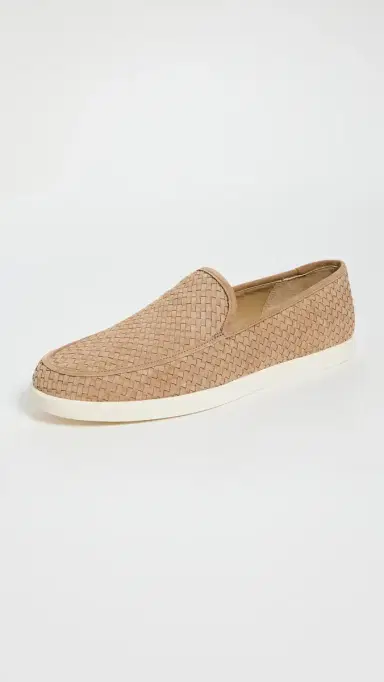 Vince Sonoma Weave Loafers New Camel 8 | Thumbnail 2
