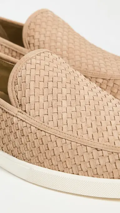 Vince Sonoma Weave Loafers New Camel 8 | Thumbnail 5