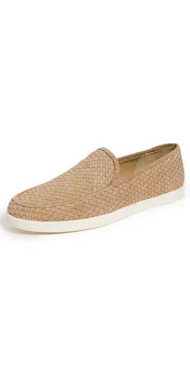 Vince Sonoma Weave Loafers New Camel 8 | Thumbnail 1
