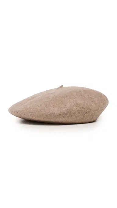 Hat Attack Classic Beret Taupe One Size | Thumbnail 5