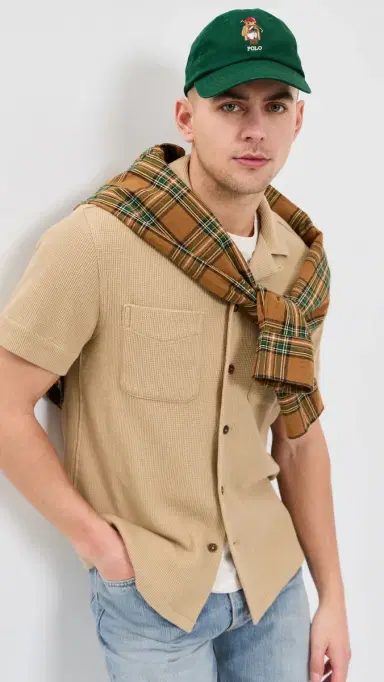 Polo Ralph Lauren Cotton Twill Novelty Bear Sport Cap | Thumbnail 4