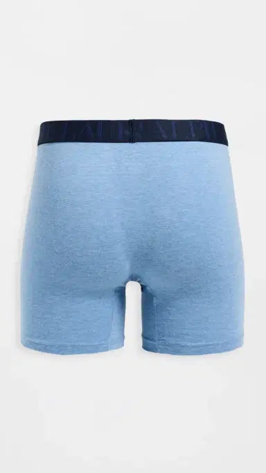 Polo Ralph Lauren Underwear Stretch Classic Fit Boxer Briefs 3 Pack Pale Royal/Monroe/Blue aturn | Thumbnail 4 Polo Ralph Lauren Underwear Stretch Classic Fit Boxer Briefs 3 Pack Pale Royal/Monroe/Blue aturn | Thumbnail 4