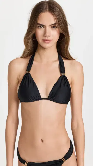 ViX Paula Hermanny Bia Bikini Top Black | Thumbnail 2