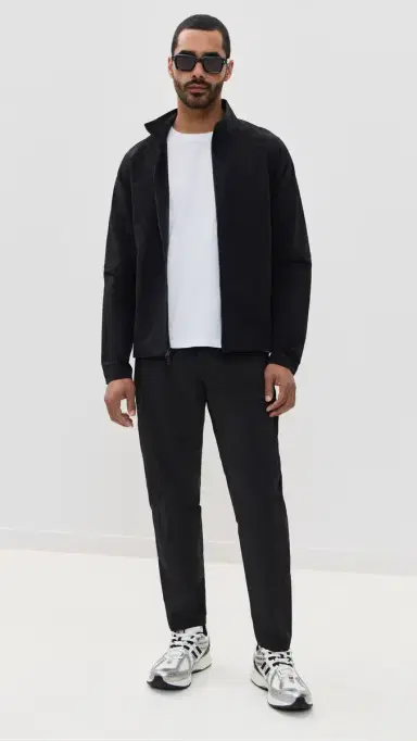 REIGNING CHAMP Nylon Oxford Team Slim Pants Black | Thumbnail 5 REIGNING CHAMP Nylon Oxford Team Slim Pants Black | Thumbnail 5
