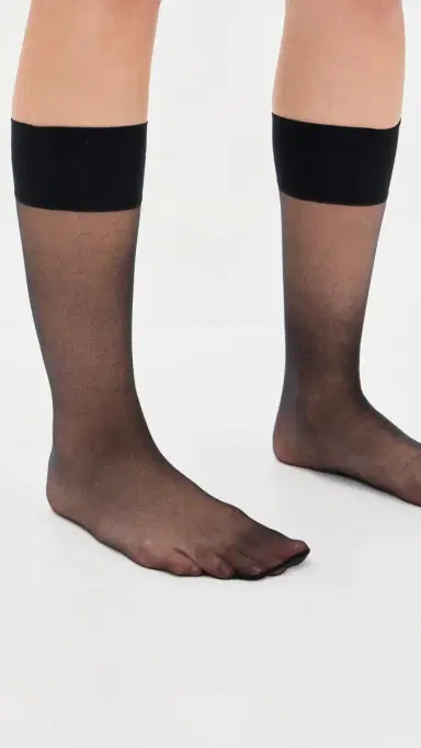 FALKE Shelina 12 Den Knee High Socks Black 39-42 | Thumbnail 3