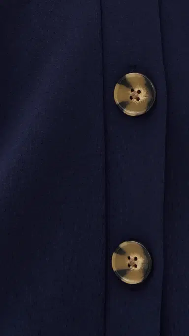 LE BOP Maddie Cardigan Navy | Thumbnail 6