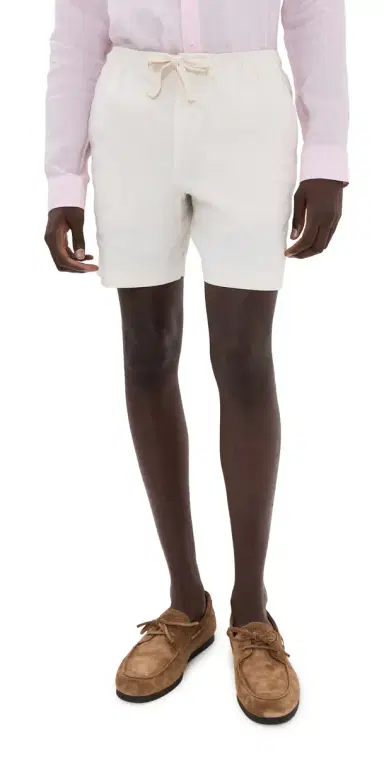 Orlebar Brown Alex Garment Dyed Shorts Latte | Thumbnail 1