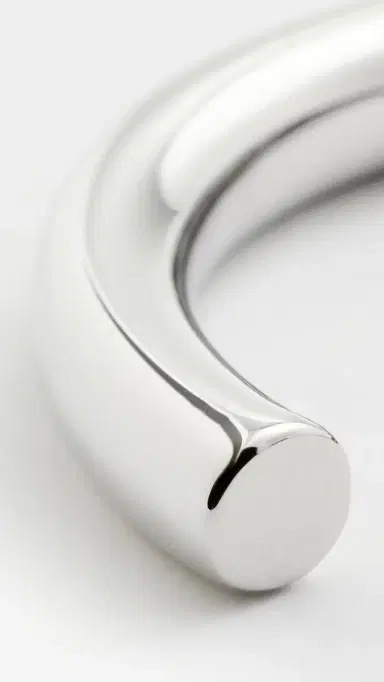 Jennifer Fisher Natasha Cuff Rhodium One Size | Thumbnail 4